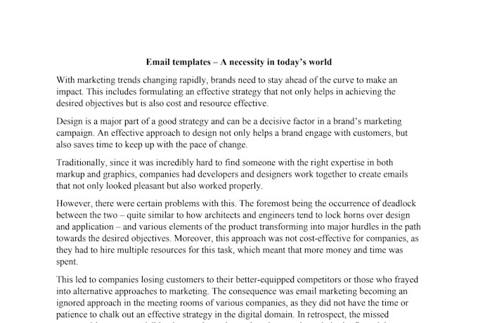 create b2b saas tech content and blog posts for your product